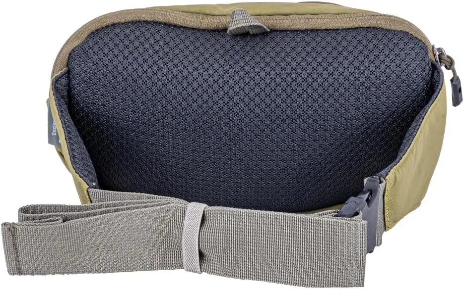 Mountainsmith Vibe Lumbar Waist Fanny Hip Pack, Running, Hiking, Travel, Dog-Walking, Outdoor Activities with 2 Zippered Pockets, Olive Green