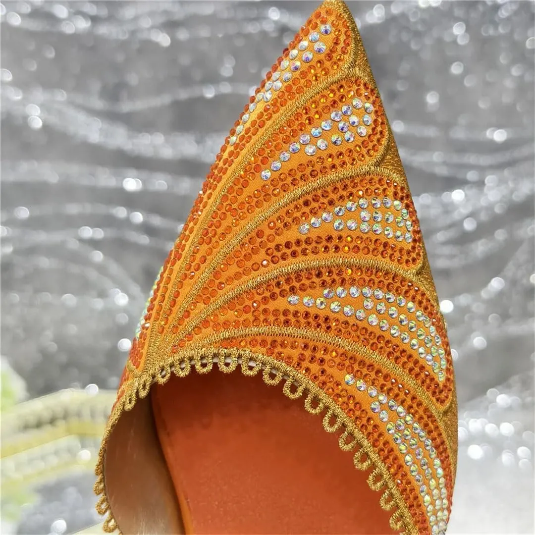 Multi-Texture Wedding Heels Purse African Italian Fusion Bridal Accessories