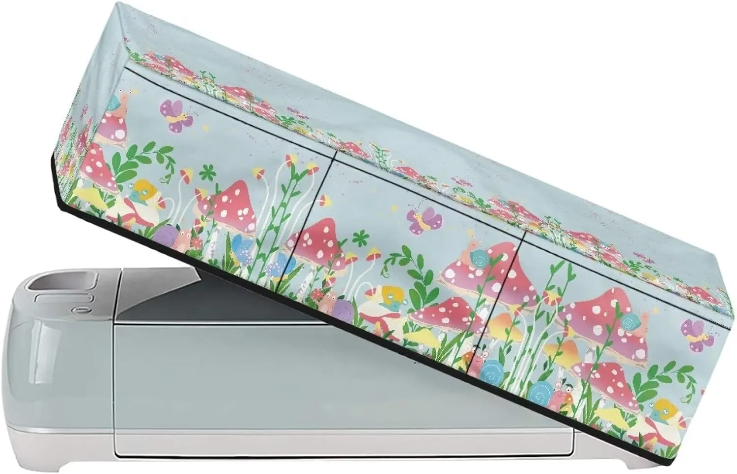 Mushroom Carrying Case Cover Dust Cover Waterproof Organization and Storage Bags Lightweight Cutting Machine Cover Compatible with Most DIY Cutting Machine
