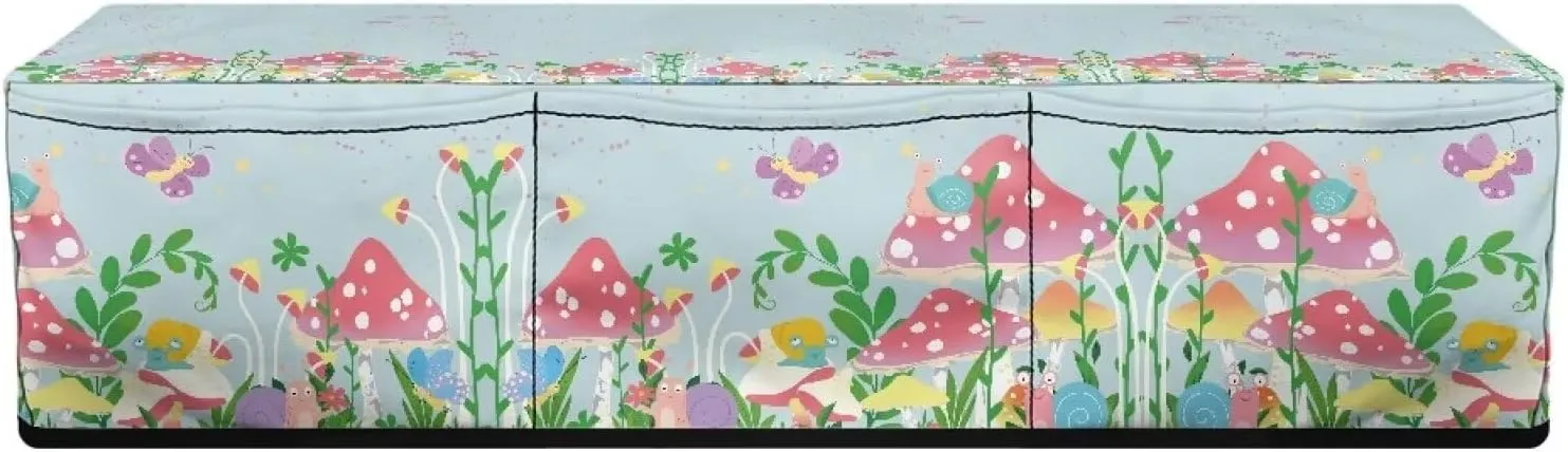 Mushroom Carrying Case Cover Dust Cover Waterproof Organization and Storage Bags Lightweight Cutting Machine Cover Compatible with Most DIY Cutting Machine