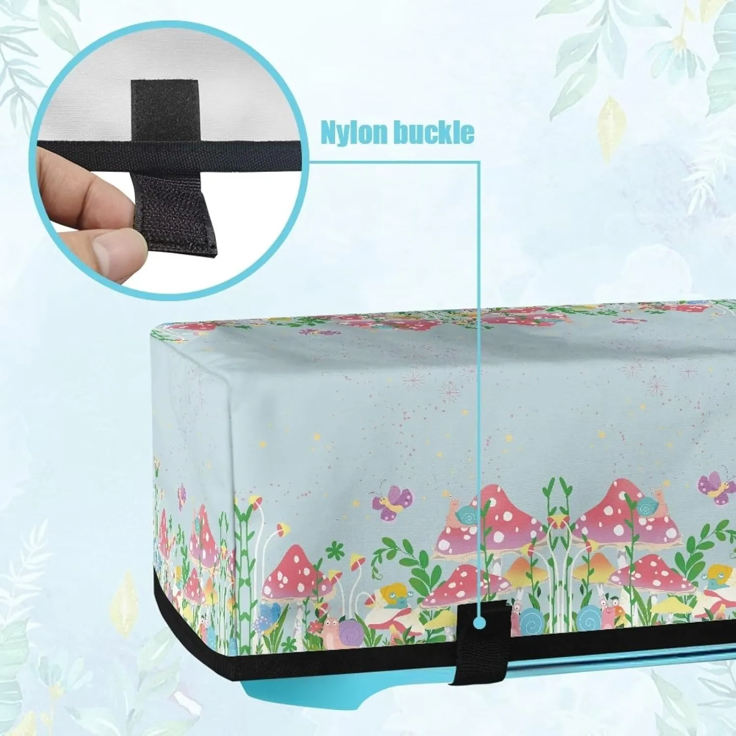 Mushroom Carrying Case Cover Dust Cover Waterproof Organization and Storage Bags Lightweight Cutting Machine Cover Compatible with Most DIY Cutting Machine