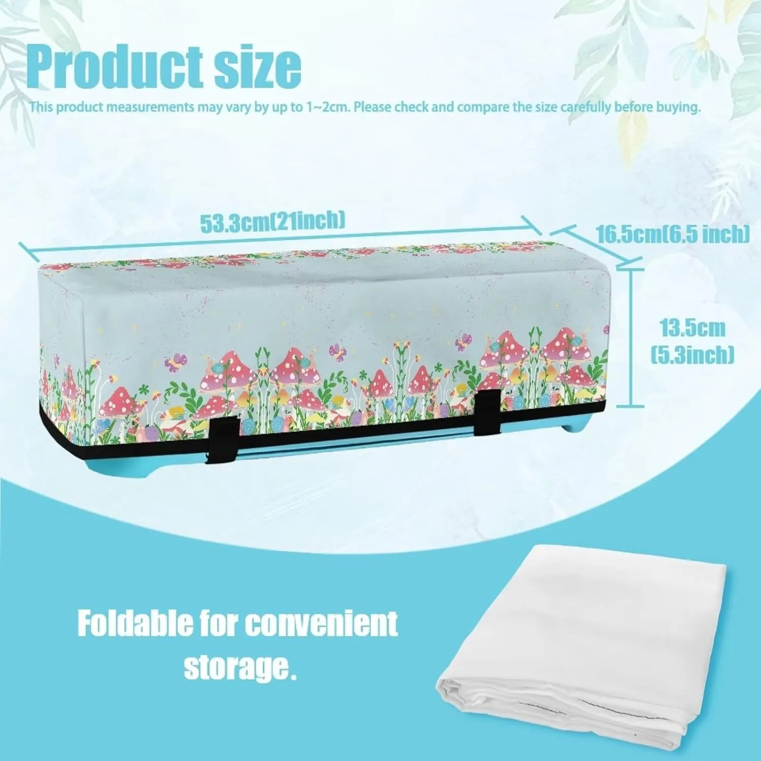 Mushroom Carrying Case Cover Dust Cover Waterproof Organization and Storage Bags Lightweight Cutting Machine Cover Compatible with Most DIY Cutting Machine