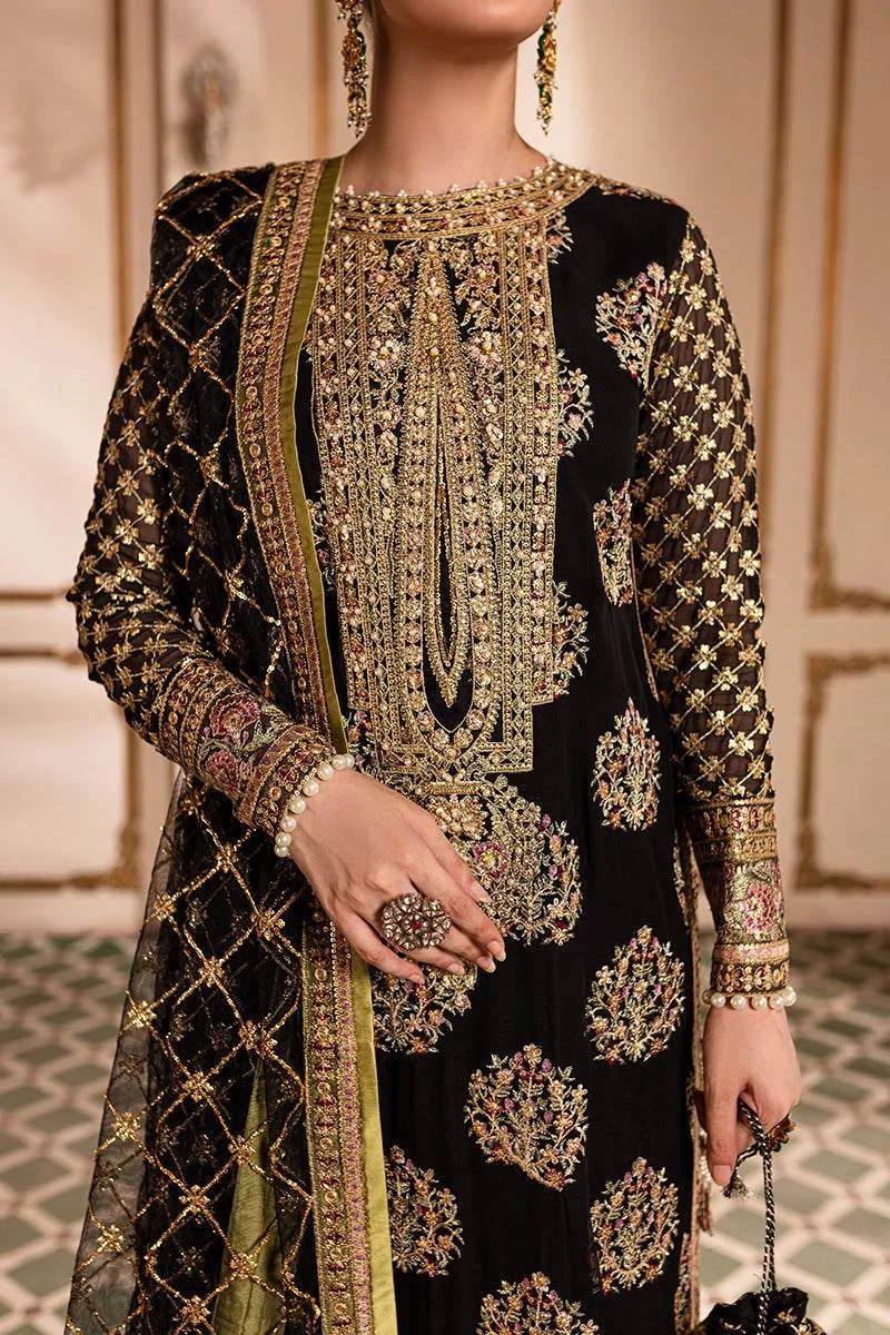 Naira Luxury Chiffon Unstitched 3pcs