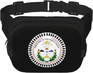 Navajo Nation Council Waist Pack Bag Fanny Pack for Men&Women Hip Bum Bag with Adjustable Strap for Outdoors Workout Traveling Casual Running Hiking Cycling