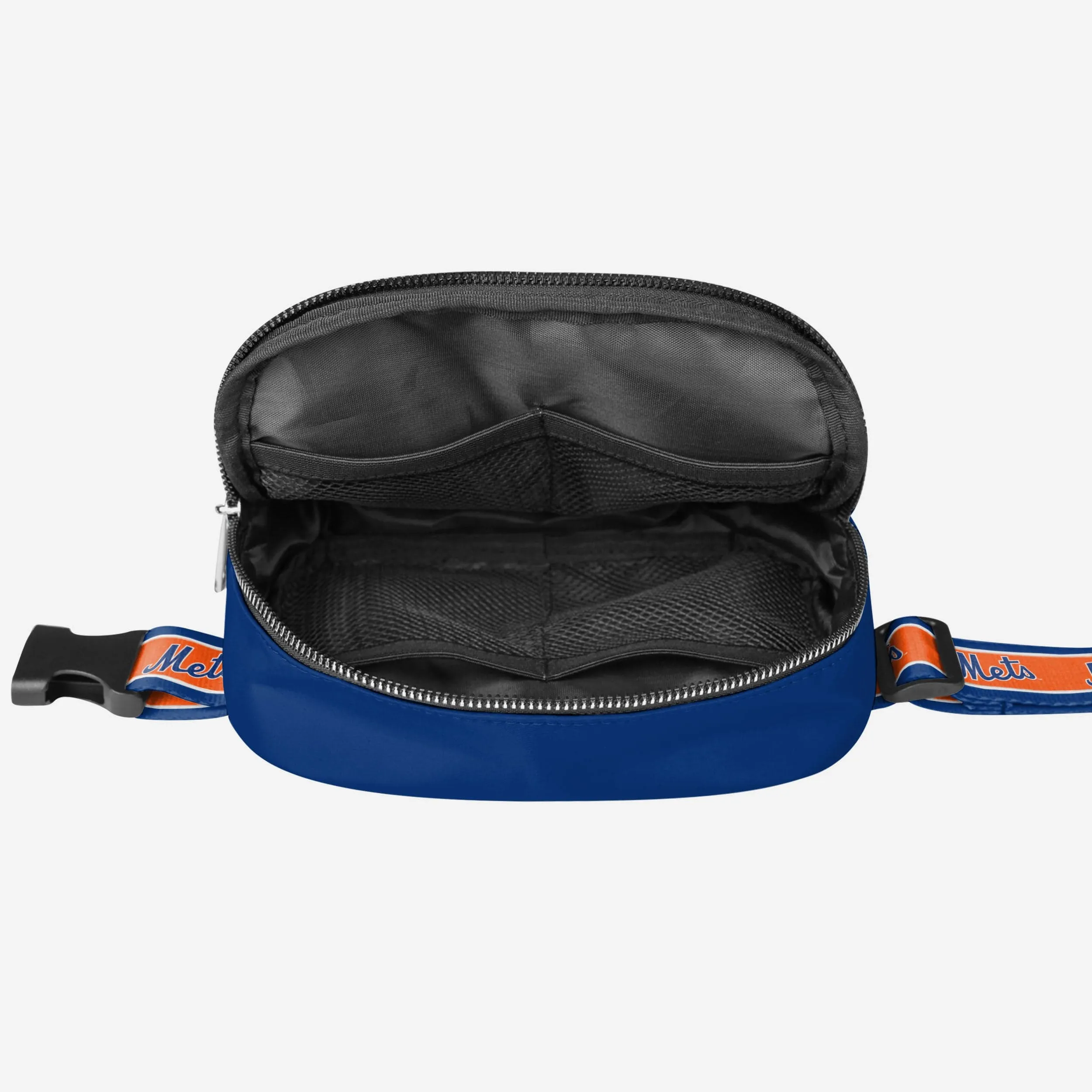 New York Mets Team Wordmark Crossbody Belt Bag