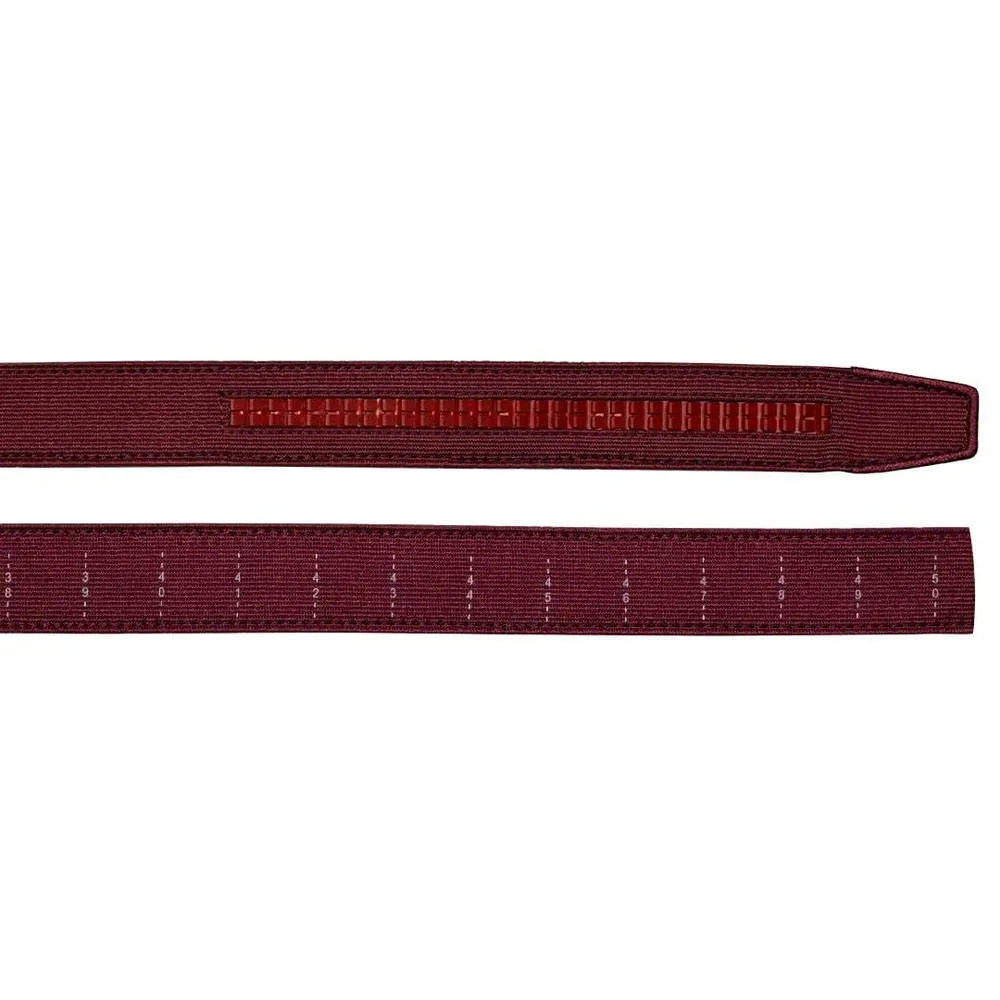 Nexbelt Braided Golf Belt Maroon - 23 Men