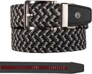 Nexbelt Men's Braided Ratchet Golf Belt – Adjustable, Stretch Fit – For Casual Wear & Golfing (Fits up to 50")