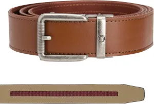 Nexbelt Rogue EDC Tactical Leather Belt – 1.5" Strap, Nylon Backing, Distressed Nickel Buckle – Discreet Stylish CCW Belt