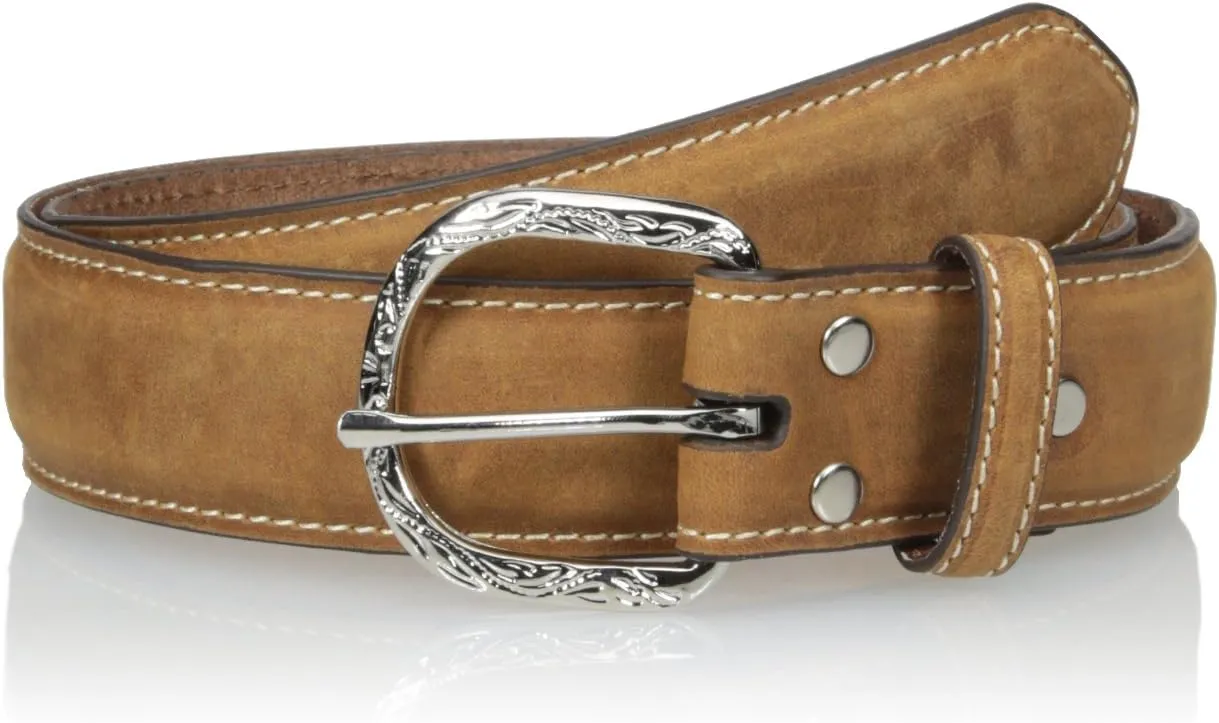 Nocona Men's Distressed Basic Buckle Belt