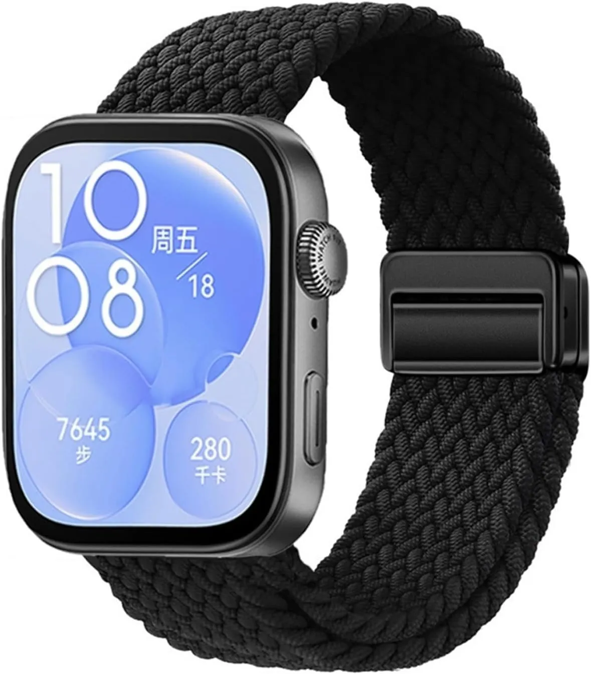 Nylon Braided Strap for Huawei Watch Fit 3/4/4pro Adjustable Comfortable Band for Huawei Watch Fit 4 pro Bracelet belt