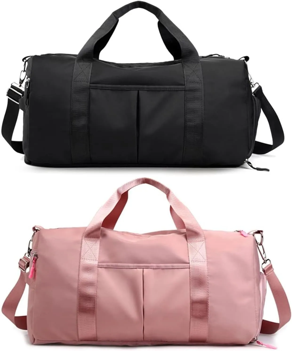 Nylon Travel Sports Gym Shoulder Bag Large Waterproof Nylon Handbags Women Men Outdoor Sport Bags