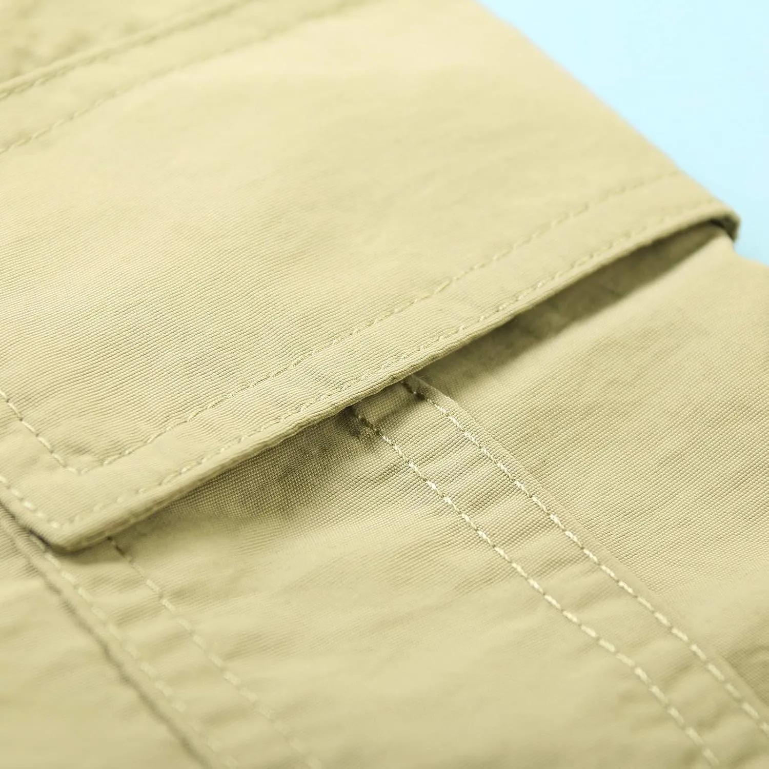 OCHENTA Boys Quick Dry Cargo Shorts Elastic Waist Athletic Shorts for Outdoor Hiking Camping Fishing