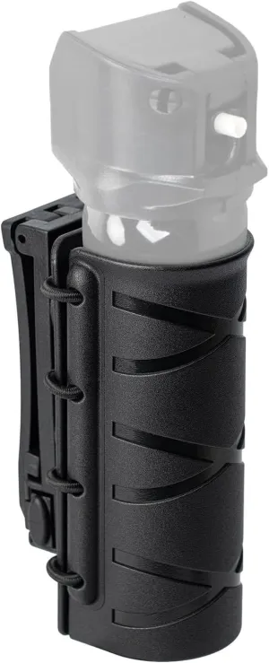 Open Top OC/Mace Spray Holster for Duty Belt/Vest Quick Release Pepper Spray Case MK3/MK4 Canister Holder Polymer Carrier Sheath for Law Enforcement Police Security Prison/Corrections Officer