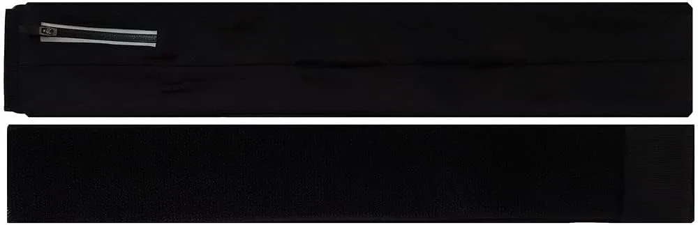 Original (Waist Size 22'' - 32'') Premium Invisible Belt Band/Waist Bag with Hook-and-Loop for Medtronic Minimed Pump (530G /630G /640G /670G/770G/780G All Models) (ORBP3-BLACK)