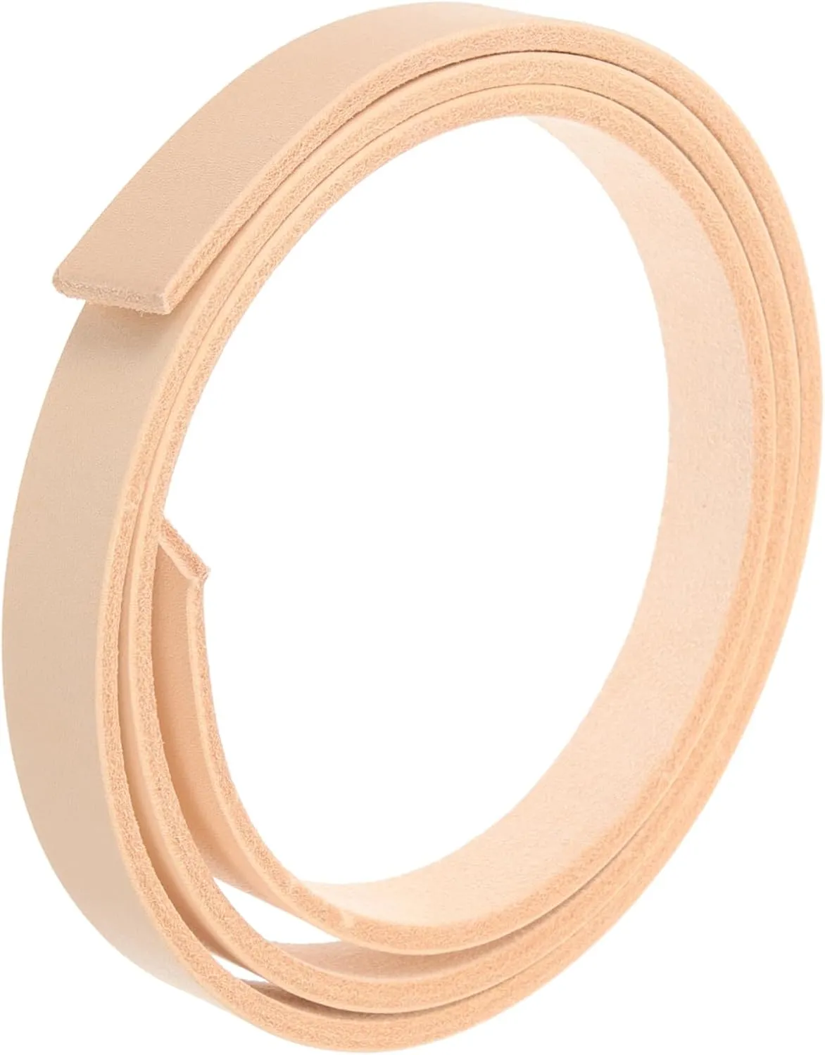 OSALADI Semi Finished Leather Strap Durable Blank Leather Strips for DIY Crafting Wide for Belts Bags and Custom Projects Vegetable Tanned Cowhide