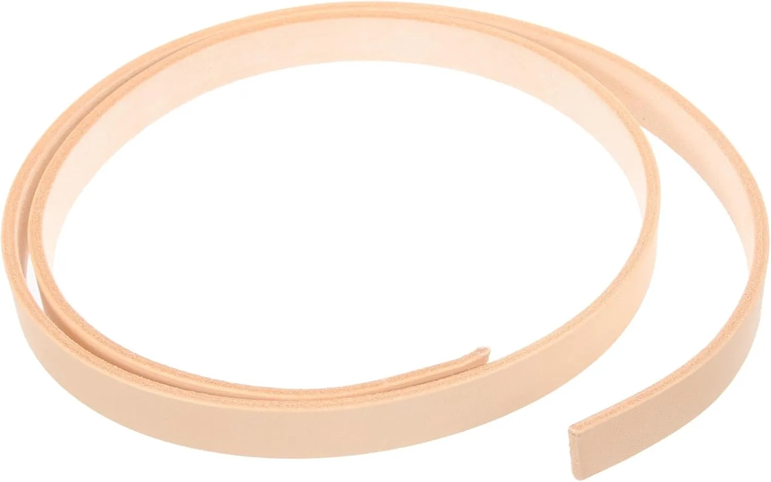 OSALADI Semi Finished Leather Strap Durable Blank Leather Strips for DIY Crafting Wide for Belts Bags and Custom Projects Vegetable Tanned Cowhide
