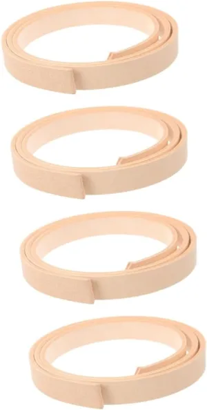 OSALADI Semi Finished Leather Strap Durable Blank Leather Strips for DIY Crafting Wide for Belts Bags and Custom Projects Vegetable Tanned Cowhide