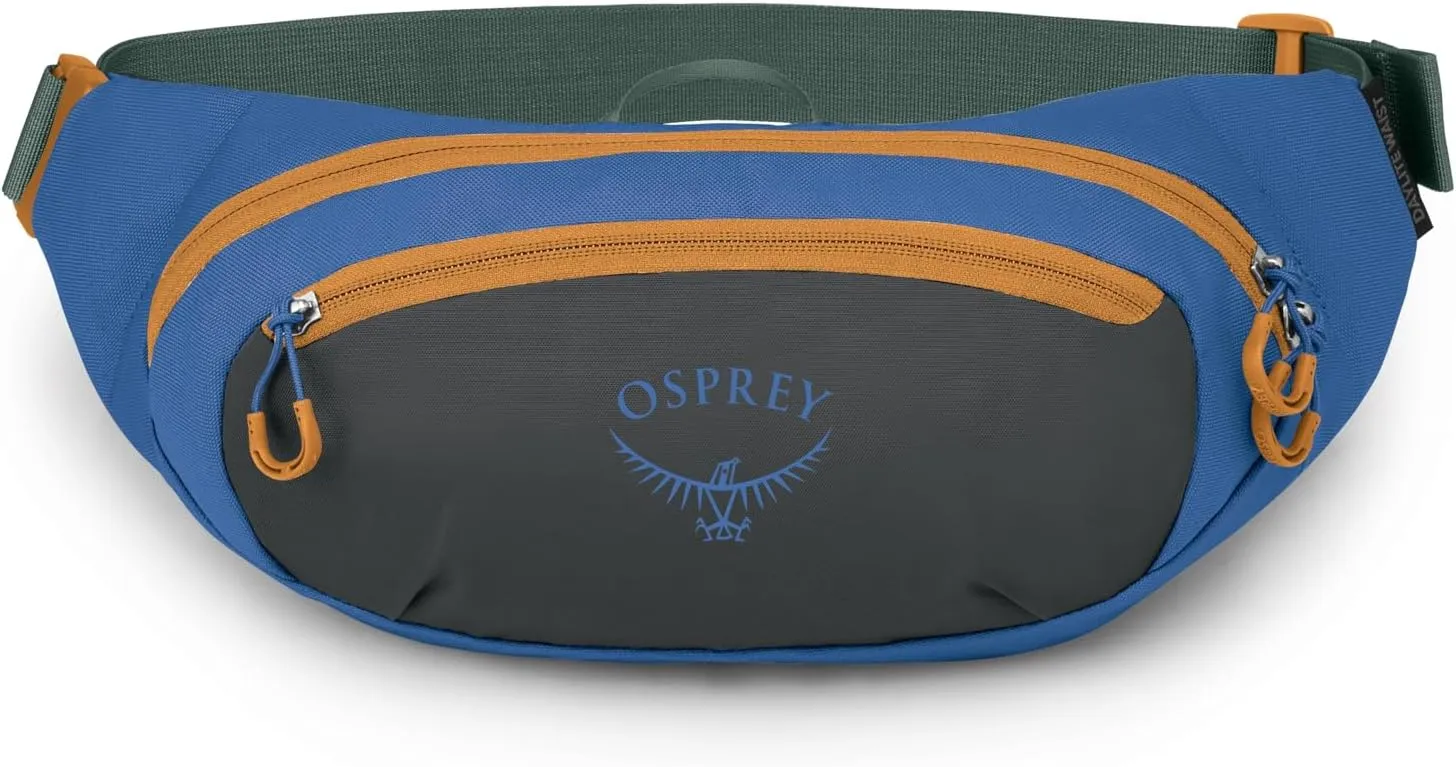 Osprey Daylite Earth Waist Pack, Dark Charcoal/Blue Flame