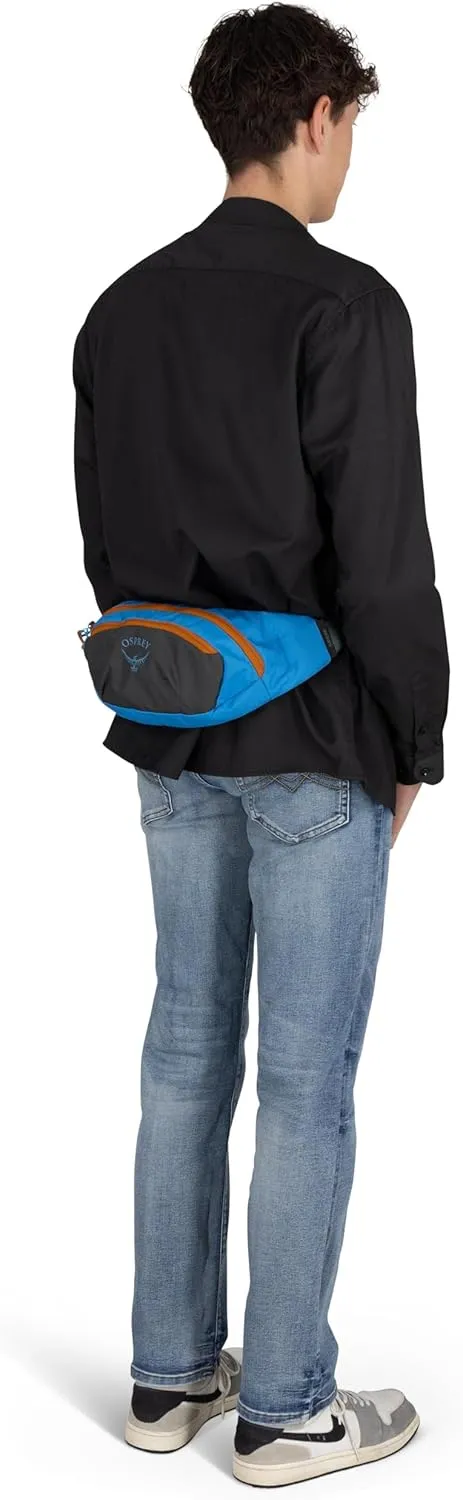 Osprey Daylite Earth Waist Pack, Dark Charcoal/Blue Flame