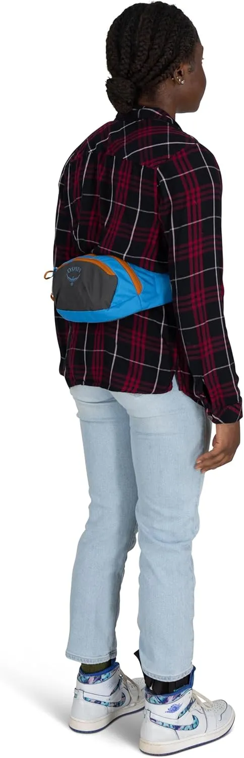 Osprey Daylite Earth Waist Pack, Dark Charcoal/Blue Flame
