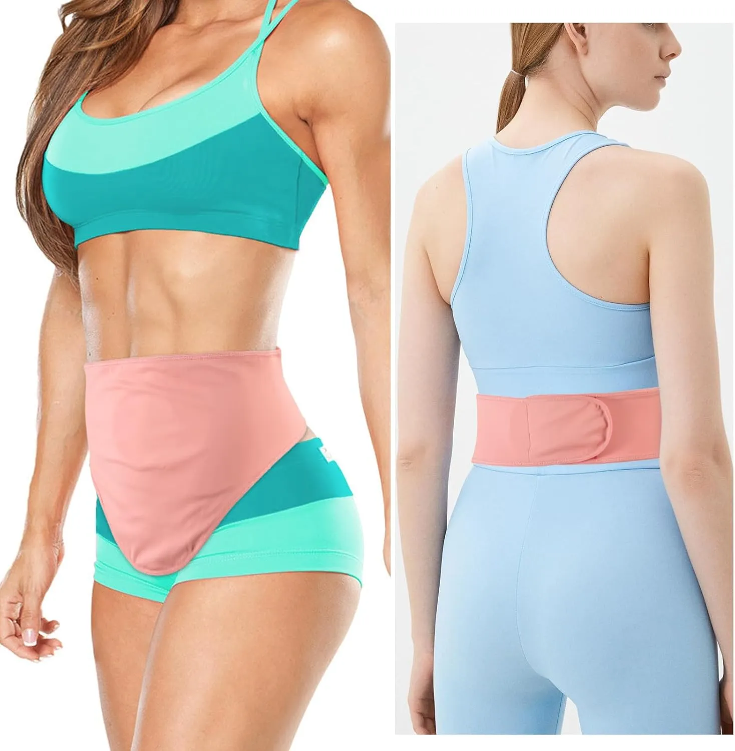 Ostomy Belt, Colostomy Bag Covers, Ostomy Bag Covers Colostomy Belt Stoma Support Belt Compatible with W/Colostomy Bags Ostomy Pouch Covers for Women and Men