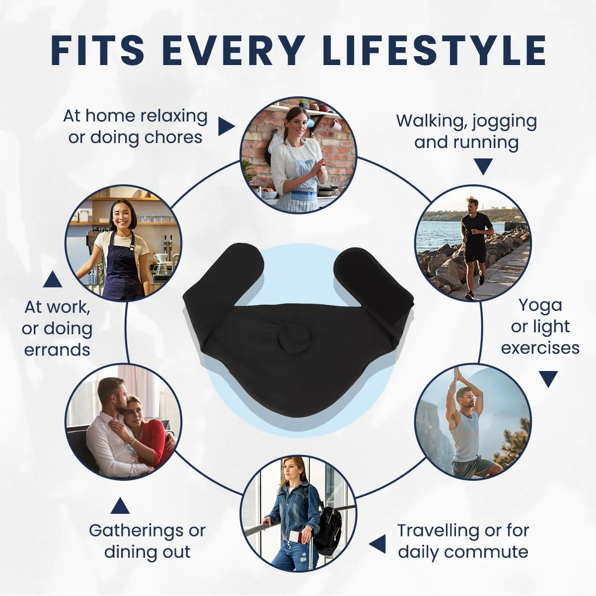 Ostomy Belt for Men & Women | Colostomy Ostomy Bag Covers for Sports | Stealth Ileostomy Belt | Ostomy Bag Cover | Ostomy Wrap Abdomen | Inner Pocket to Hold Ostomy Pouch (Small)