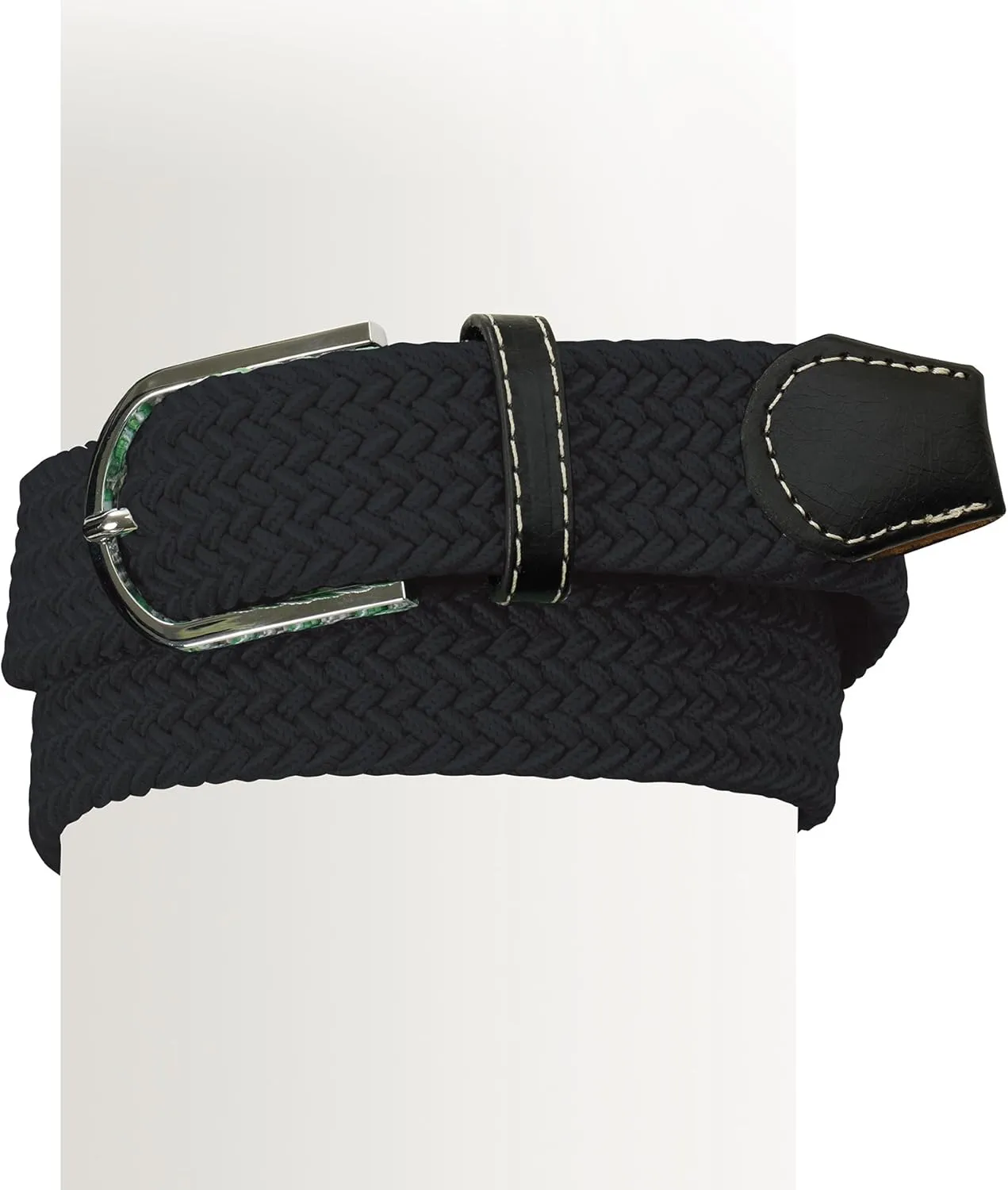 Ovation Braided Stretch Belt - Black (Small)