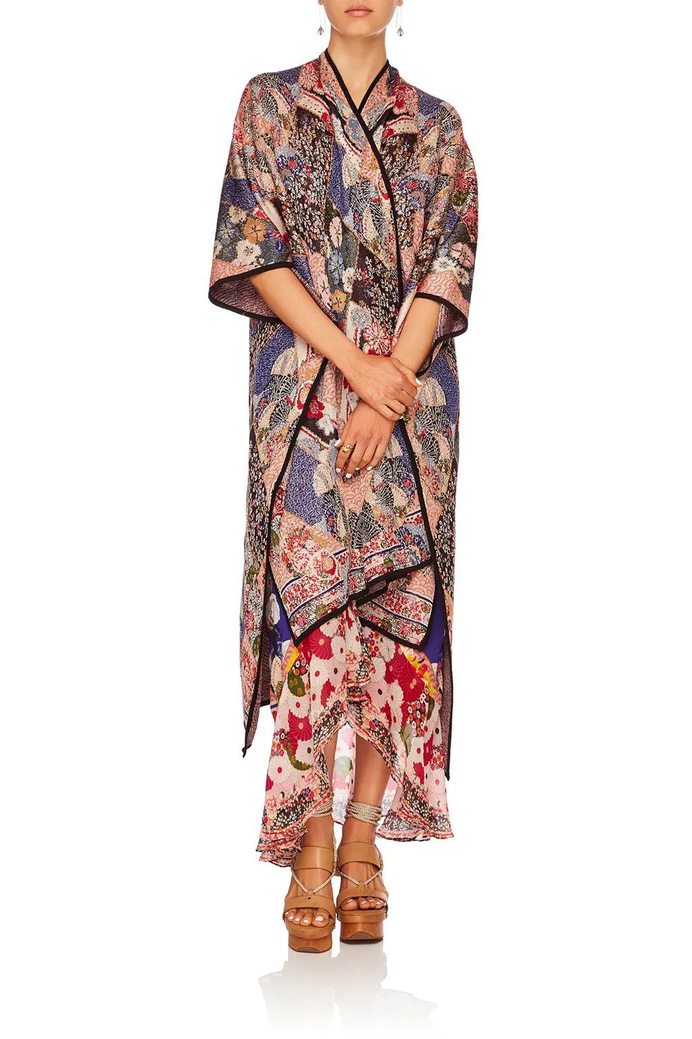 OVERSIZED THROWOVER PONCHO POSTCARDS FROM MARS