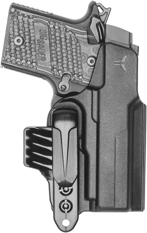 P938 IWB Holster - USA Made - Fits Sig P938 - Ultimate Klipt IWB Holster by Blade-Tech Holsters, Inside Waistband Concealed Carry (Ambidextrous)