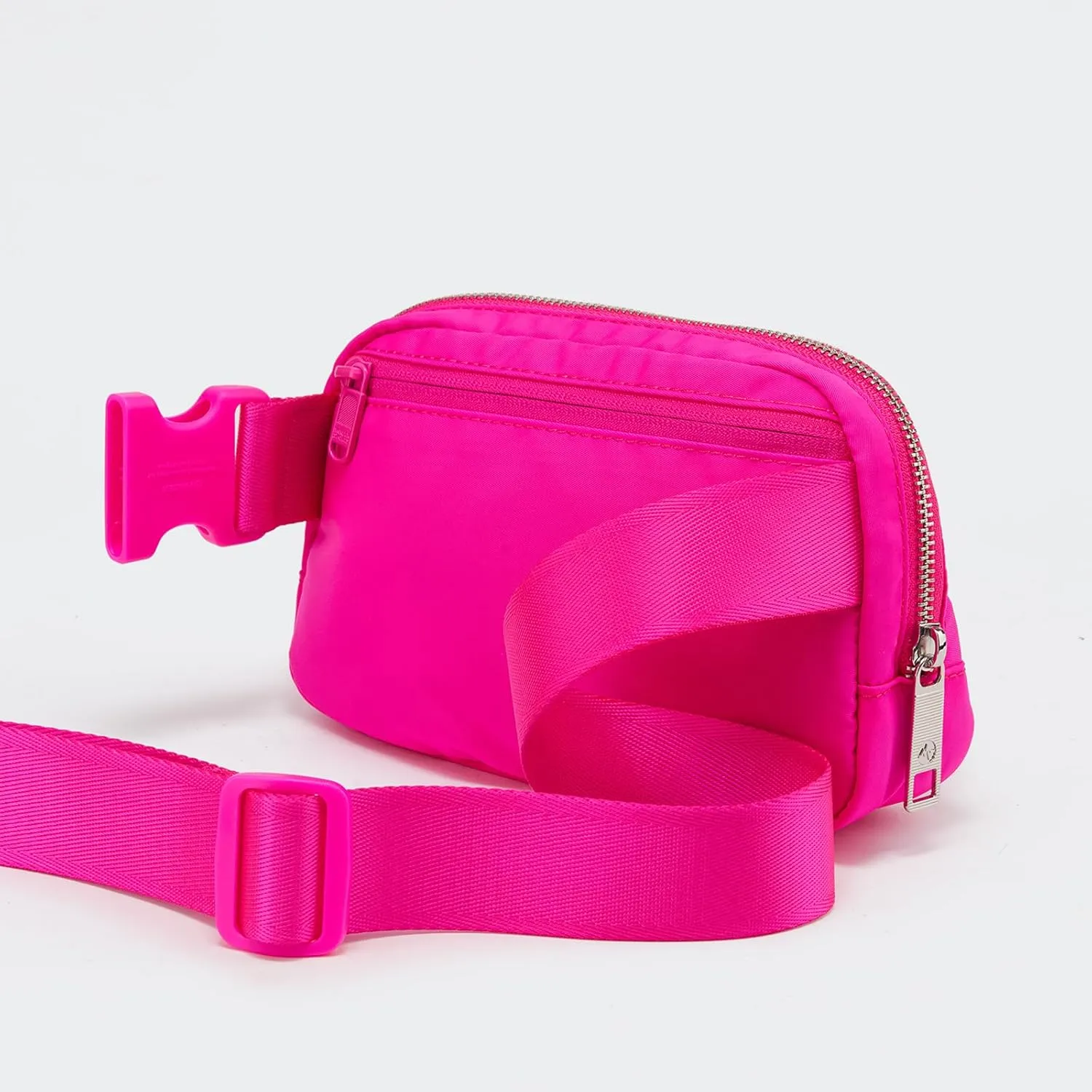 Pander Belt Bag for Women, Fashion Waist Packs, Crossbody Bags, Everywhere Belt Bag with Adjustable Strap (Sonic Pink).