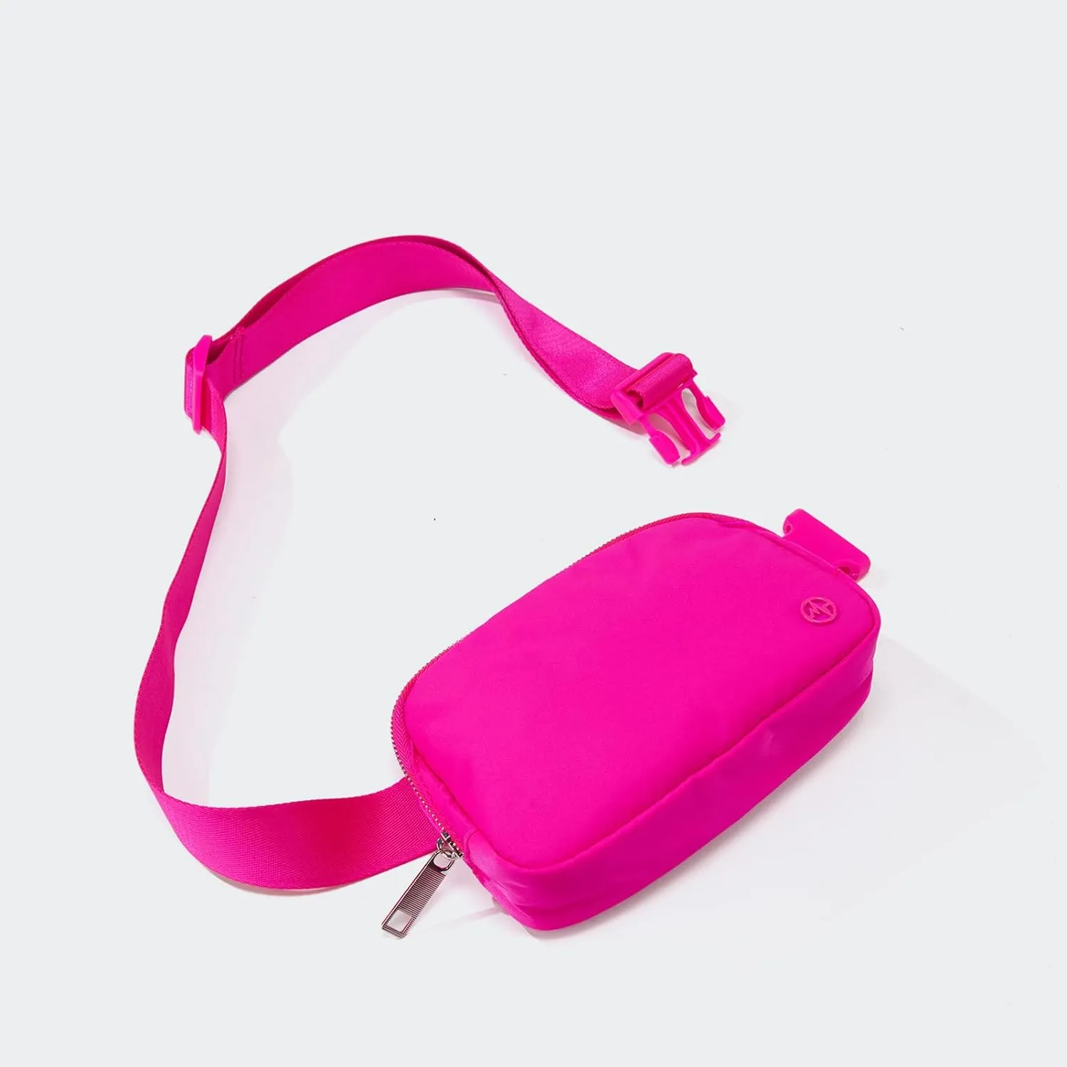 Pander Belt Bag for Women, Fashion Waist Packs, Crossbody Bags, Everywhere Belt Bag with Adjustable Strap (Sonic Pink).