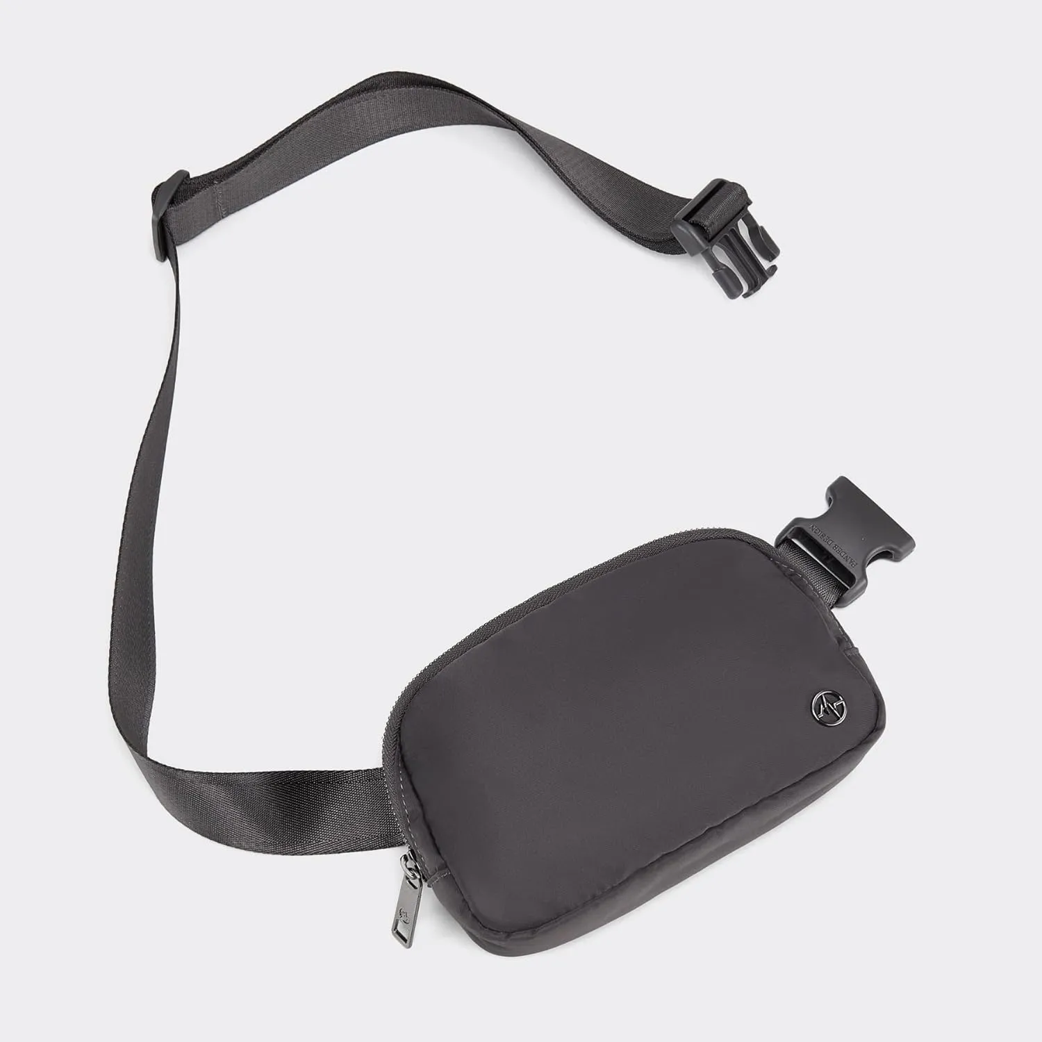 Pander Cross Body Fanny Pack for Women, Fashion Waist Packs, Crossbody Bags, Belt Bag with Adjustable Strap (Dim Grey).