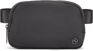 Pander Cross Body Fanny Pack for Women, Fashion Waist Packs, Crossbody Bags, Belt Bag with Adjustable Strap (Dim Grey).