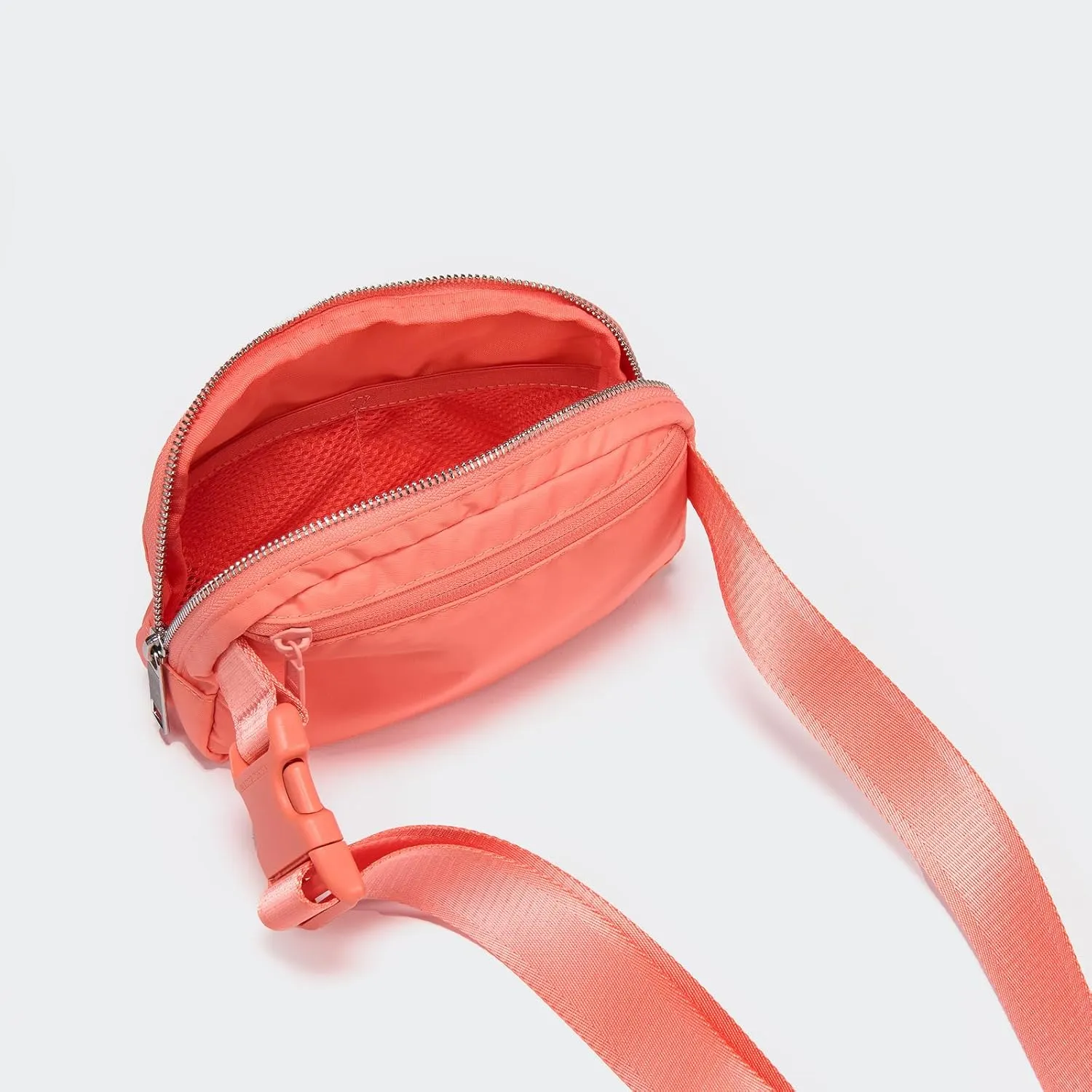 Pander Everywhere Belt Bag for Women, Fashion Waist Packs, Crossbody Bags, Everywhere Belt Bag with Adjustable Strap (Dark Salmon).