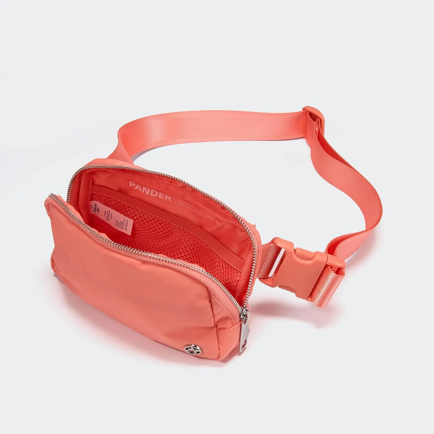 Pander Everywhere Belt Bag for Women, Fashion Waist Packs, Crossbody Bags, Everywhere Belt Bag with Adjustable Strap (Dark Salmon).