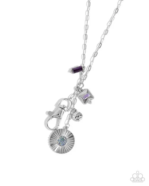 Paparazzi Necklace ~ Vintage Venue - Purple