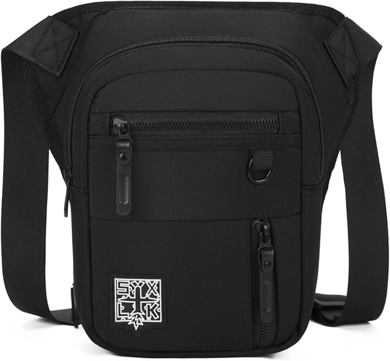 Peicees Drop Leg Bag With Leg Strap For Men Womens Thigh Bag Purse For Motorcycle Riding Hip Pouch Thigh Pack Crossbody