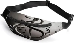 Personalized Waist Packs with Adjustable Strap,Music Symbol CrossBody Fanny Pack Casual Bag for Travel Sports Running Hiking