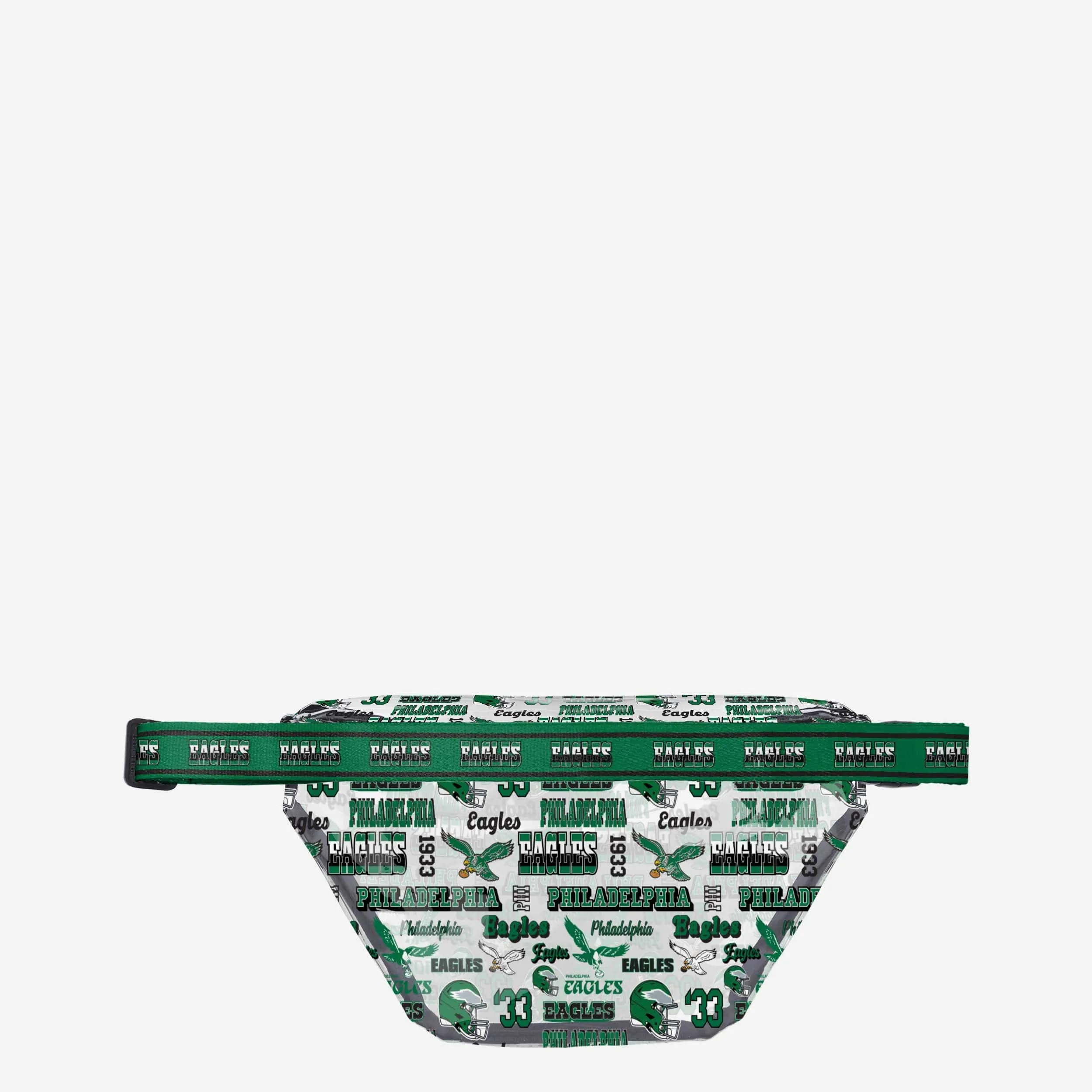 Philadelphia Eagles Repeat Retro Print Clear Fanny Pack