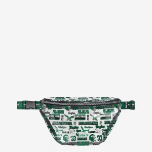 Philadelphia Eagles Repeat Retro Print Clear Fanny Pack