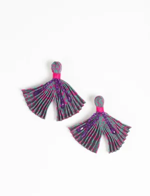 PLEATED EARRINGS 153