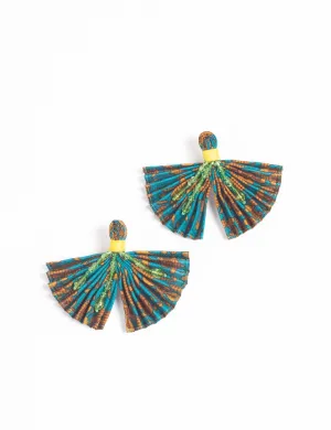 PLEATED EARRINGS 153