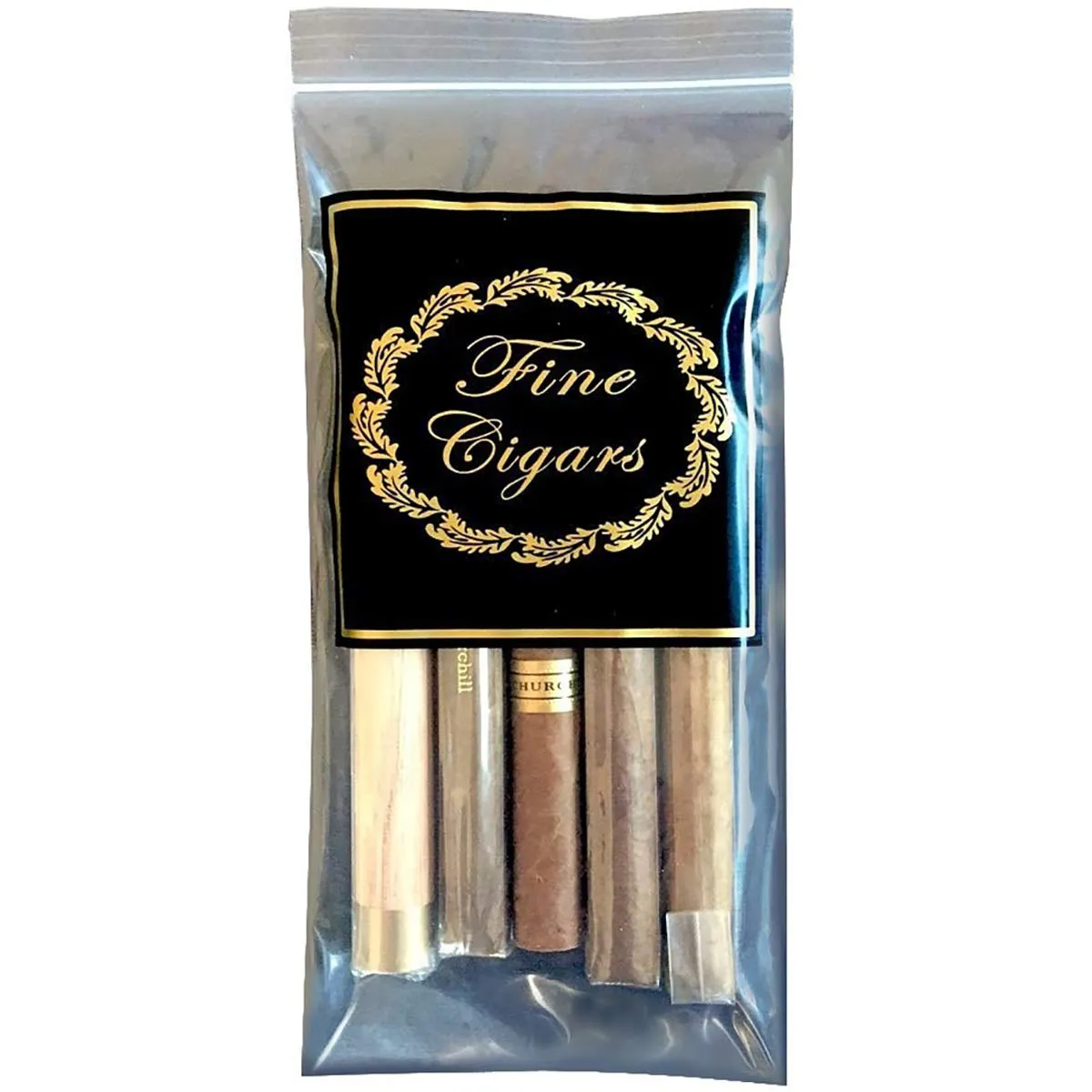 Prestige Import Group - Zip Seal Top Lock Bags Only for Cigars - 1000 Pack - Fine Cigars Insigna