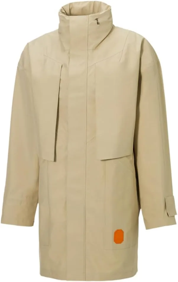 PUMA Mens X Pronounce Jacket Athletic Outerwear Casual - Beige - Size XL