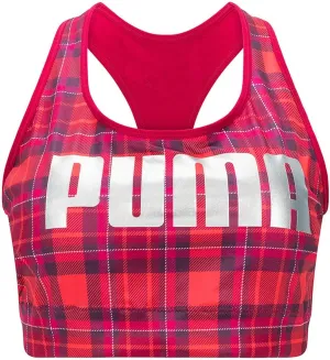 PUMA Women's Printed Racerback Sports Bra