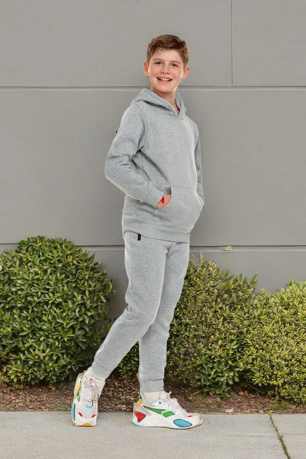 PURE CHAMP Boys 3 pack zip up hoodie Fleece long sleeve essentials hoodie for boys Athletic Kids Clothes Size 4-20