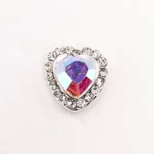 Queen - Nail Charms 10pc - #060 Iridescent Hearts