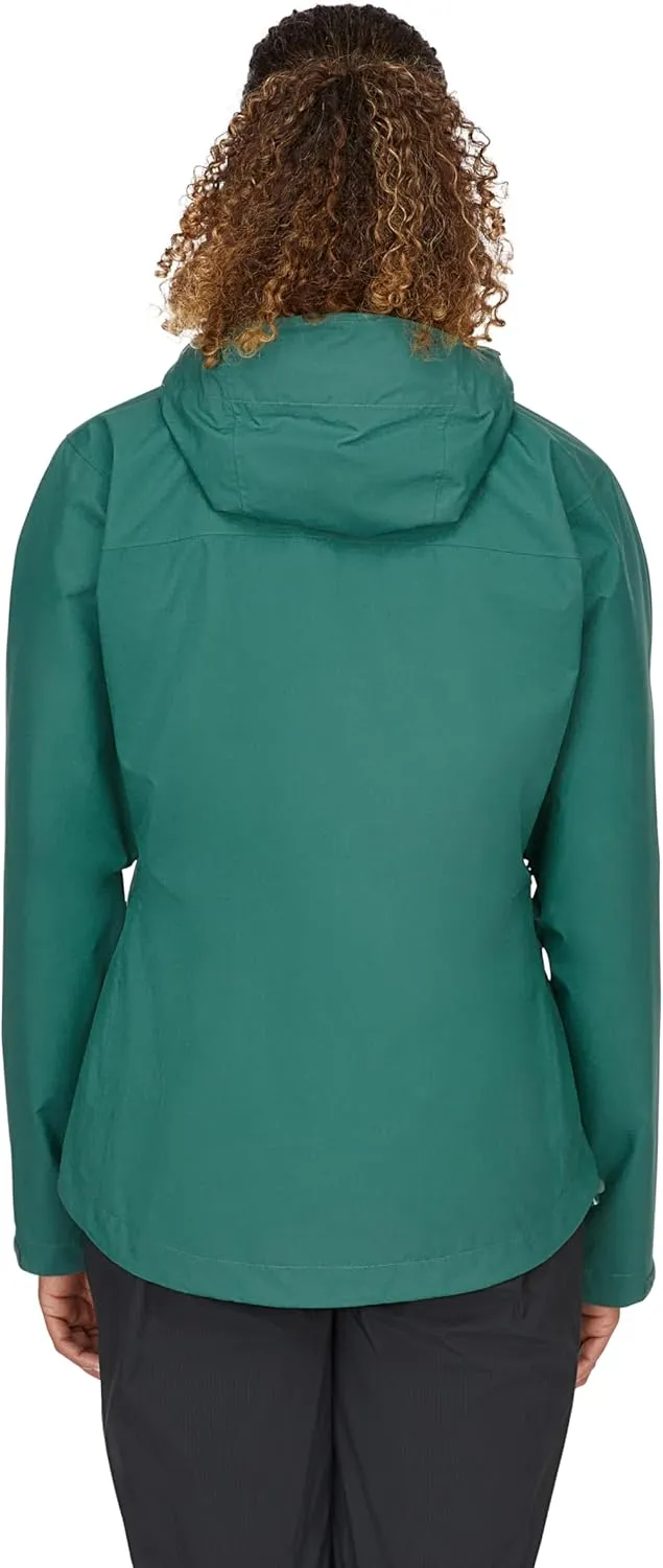 Rab Women's Downpour Eco Waterproof Breathable Jacket for Hiking & Climbing