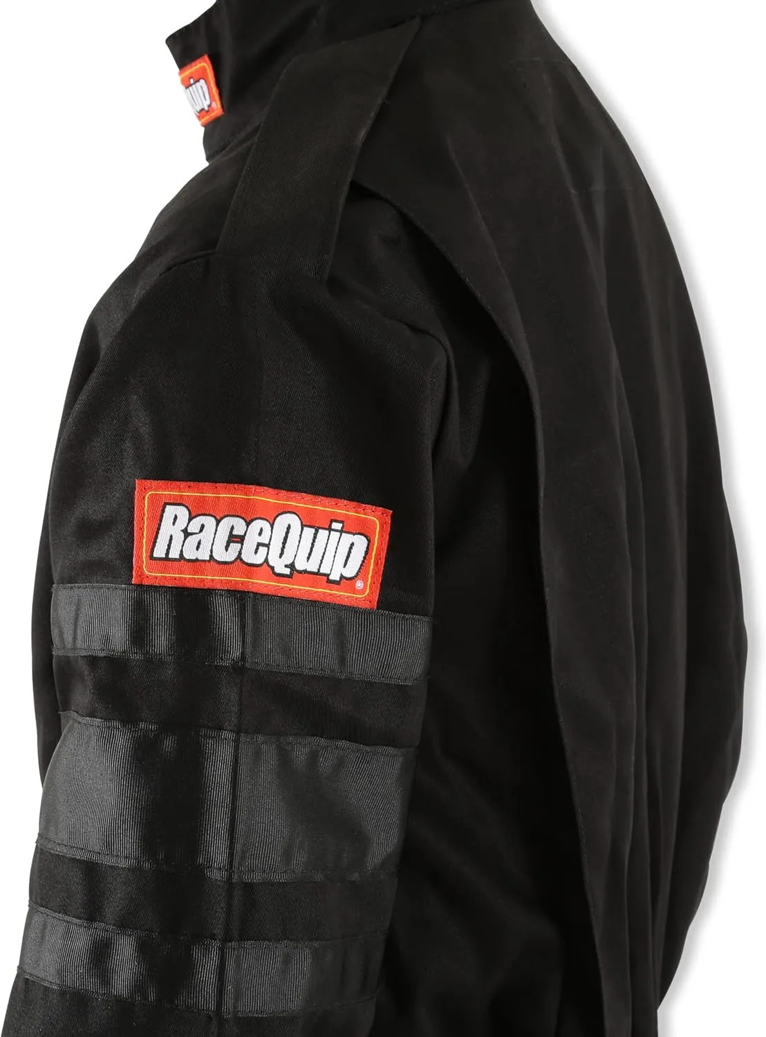 RaceQuip® 110005RQP 110 Series 1-Pc Driving Suit - SFI 3.2A/1 - Black - Large