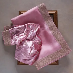 Rangoli Saree with embroidery and sequins